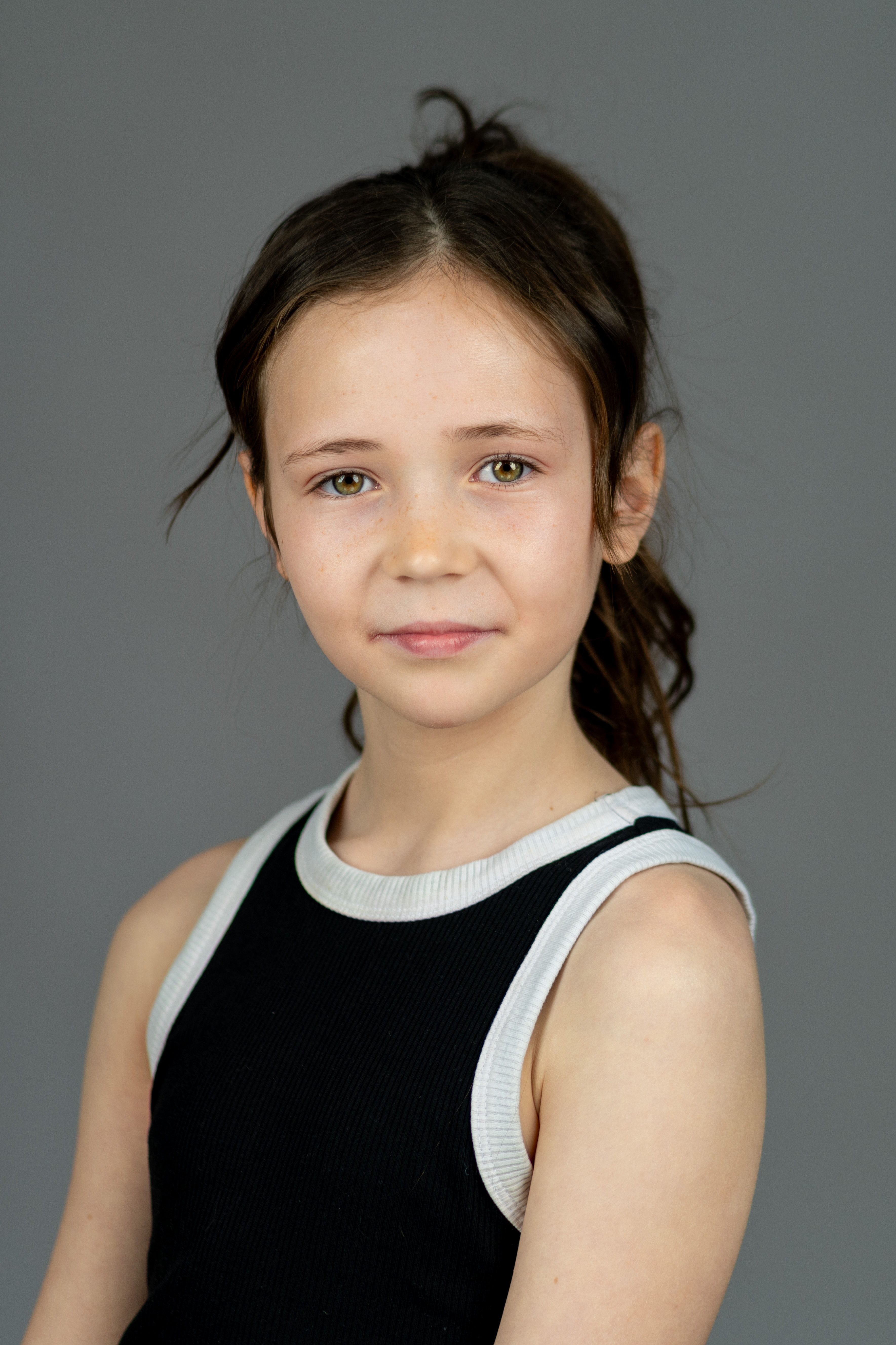 Actor headshot on white background at Amalia Studio Queenstown